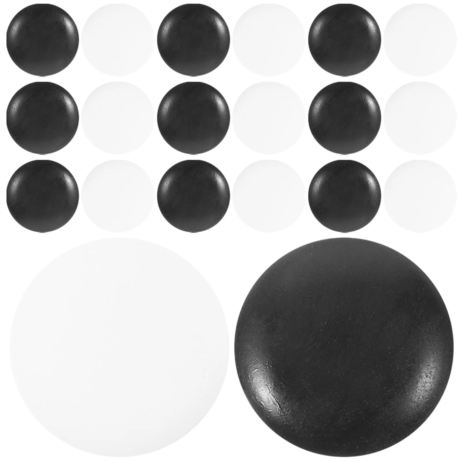 

200Pcs Go Chess Pieces Compact Set for Game Strategy and Craft Use Collection Craft Chess Piece