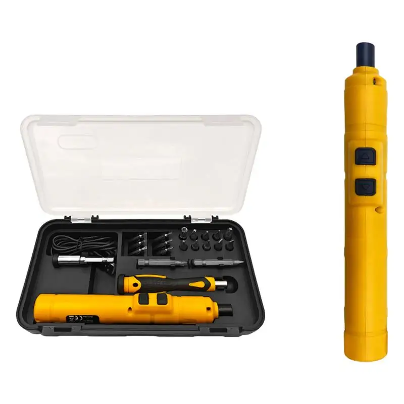 Rechargeable Screwdriver Cordless Stick Screwdriver Battery Operated 3.6V Screwdriver Rechargeable Screwdriver Small Home Repair