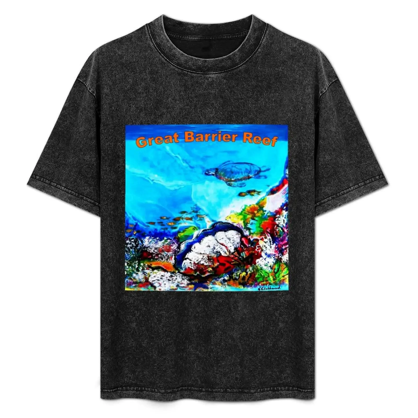 

Great Barrier Reef T-Shirt valentines boutique clothes affliction shirts Blouse plus size clothes t shirt men