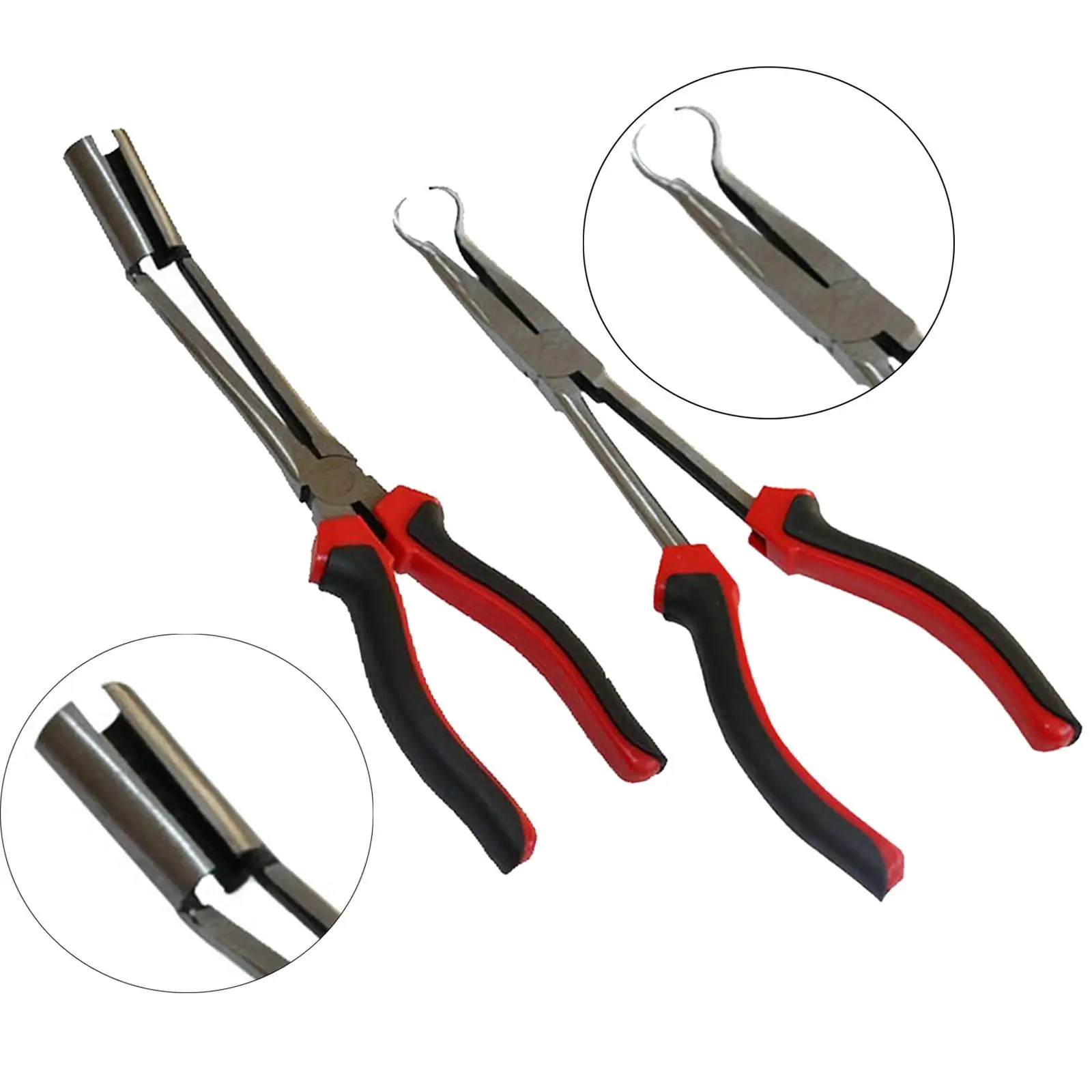 Spark Plug Wire Removal Pliers Tool Labor Saving Carbon Steel Tools Car High Voltage Wire Clamp Cylinder Cable Removal Tool