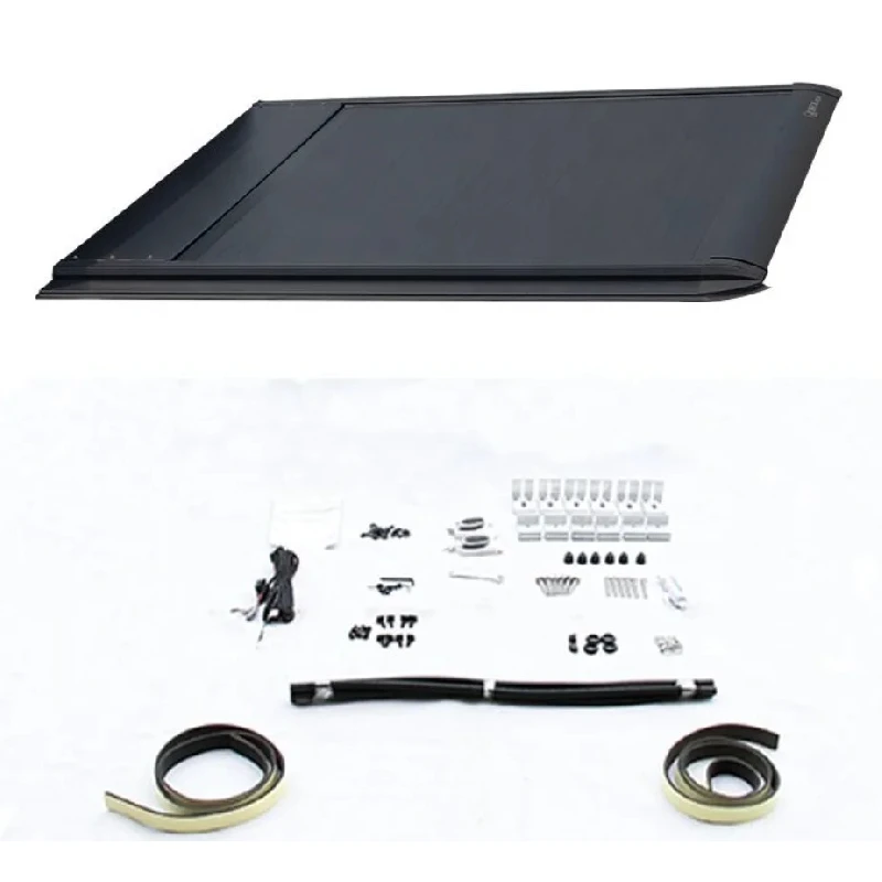For  /Silverado 4x4 Aluminum Roller Lid Shutter High Quality Waterproof Pickup Bed Electric Tonneau Cover