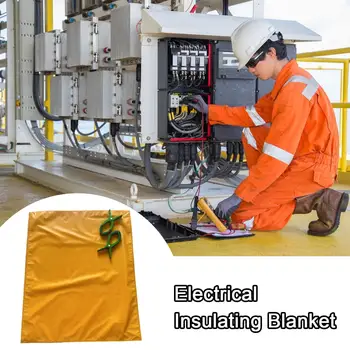 ช่างไฟฟ้าฉนวนผ้าห่ม EVA ฉนวนไฟฟ้าแรงสูง Pad 400V SHIELDING P...