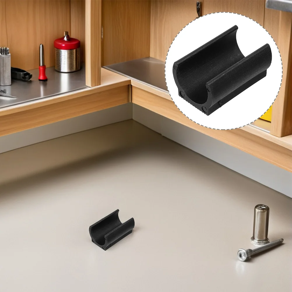 

25Pcs U-Shaped Chair Feet Protectors Plastic Material Easy to Use Wide Application Anti-Skid Noise Reduction for Furniture