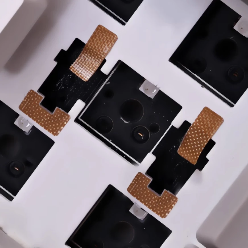 Keebox Plate Mounted Stabilizers Fixing Gap Gasket Film Keyboard Stabilizers Poron DIY Modified Kit Pad Stickers