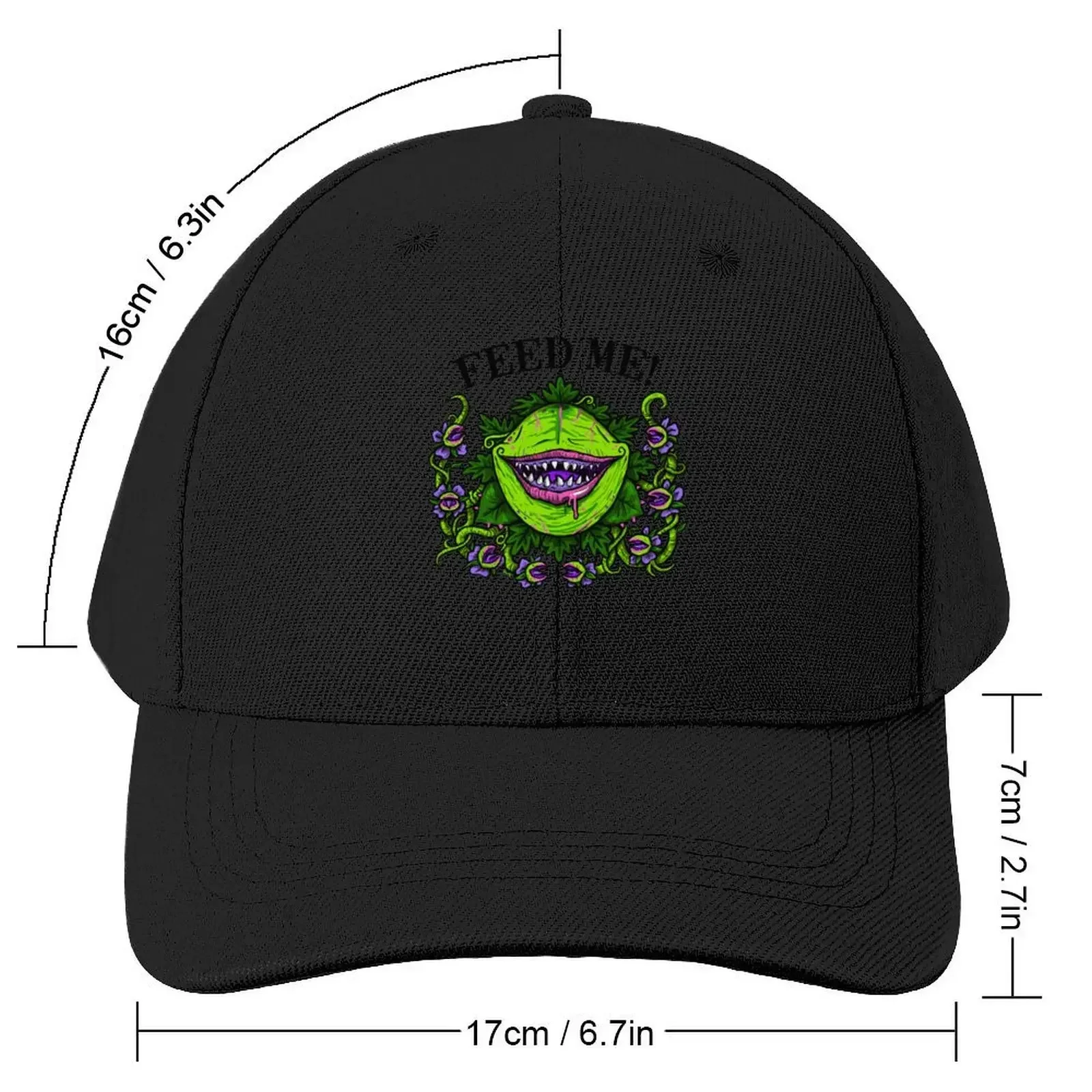 Feed the Plant Baseball Cap Luxury Man Hat Hip Hop Women Caps Men's