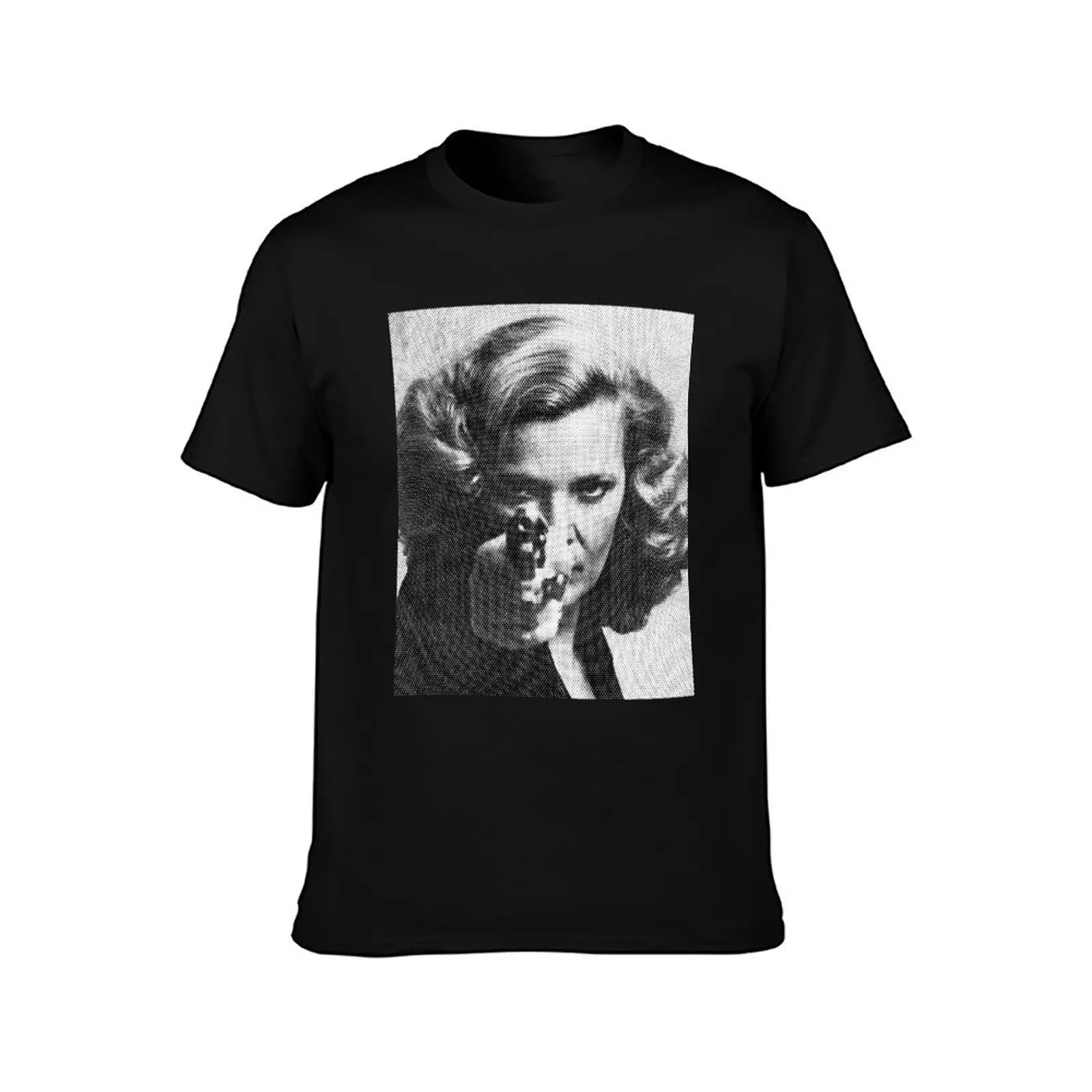 Gena Rowlands Portrait In Black _amp_ White T-Shirt Holiday Lightweight T-Shirt