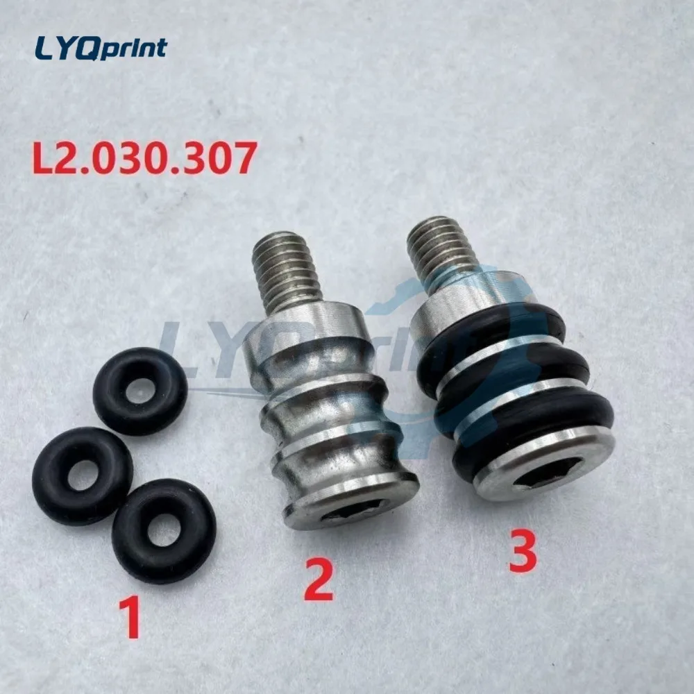 Heidelberg Printing Machine Accessories CD74XL75 Metering Roller Head Screws Water Stick Shaft Head L2.030.307