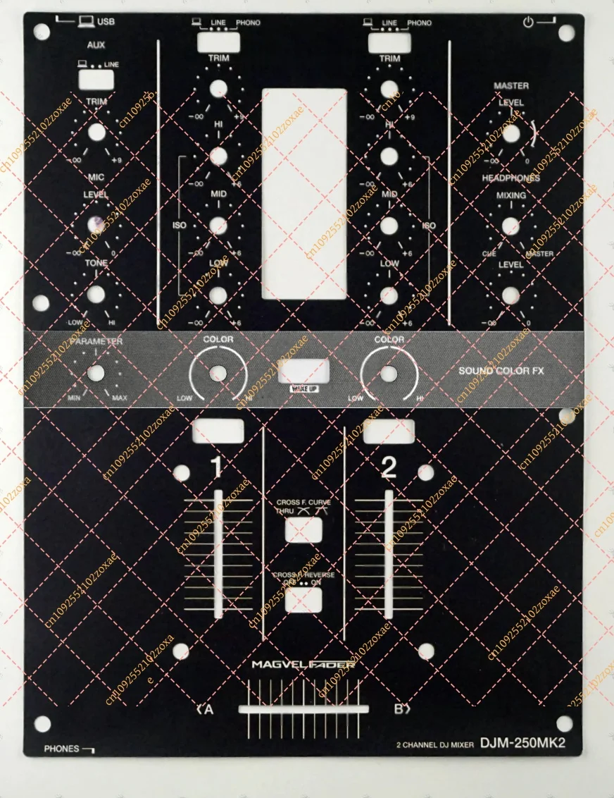 Custom Protective Film for DJM-250 MK2 Mixer, Colorful Pattern Skin Sticker, Anti-Scratch Vinyl Wrap, Customizable Design