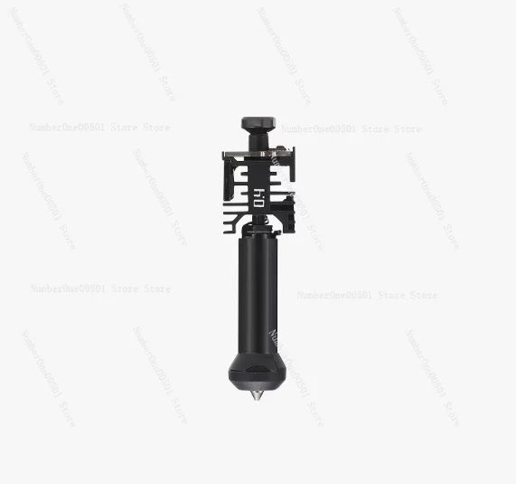 Induction Hot End, Stainless Steel Standard Flow and High Flow Nozzle 0.2/0 4/0.6/0.8mm 3D Printer Nozzle Accessories