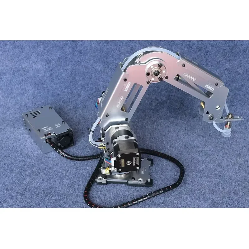 22C High Performance Industrial Robot Model Unassembled Kit All Metal Stepping Manipulator Motor Articulated Robot DIY