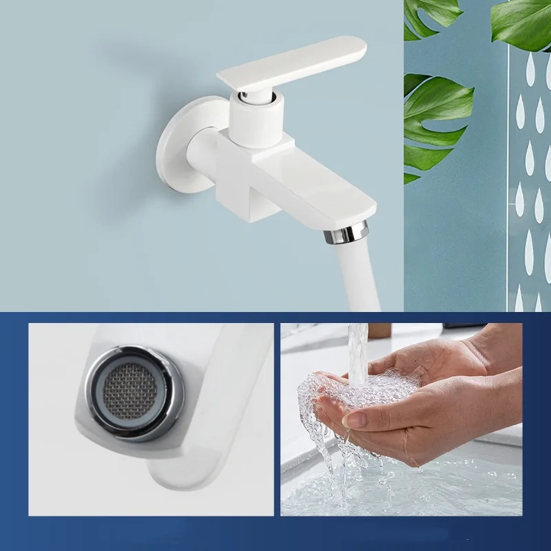 Water-saving Sink Tap Easy-to-install For Effortless Bathroom Upgrade No Leakage Bathroom Tap Faucet