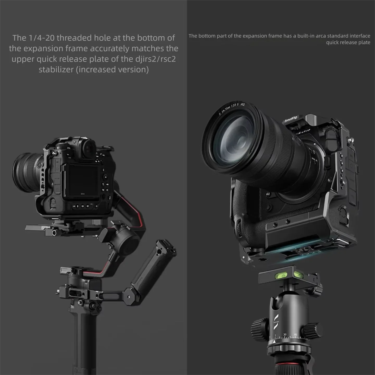 SmallRig 3195 Camera Cage for Nikon Z9, Expansion Frame with Top Handle, Camera Video Shooting Accessories