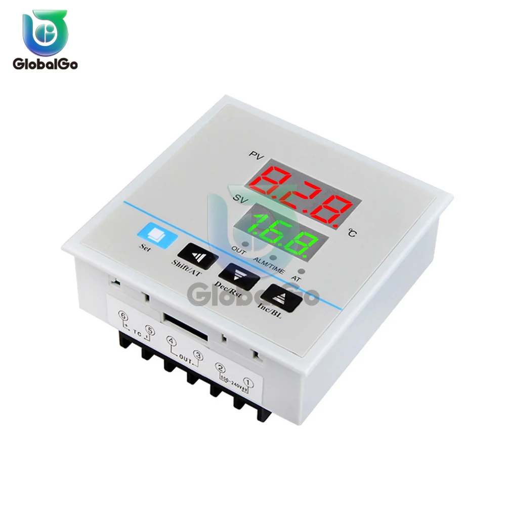 AC220V 0 ~ 999 ℃ ذكي تحكم في درجة الحرارة ترموستات أدى العرض الرقمي فرن المطبخ تحكم في درجة الحرارة اختبار