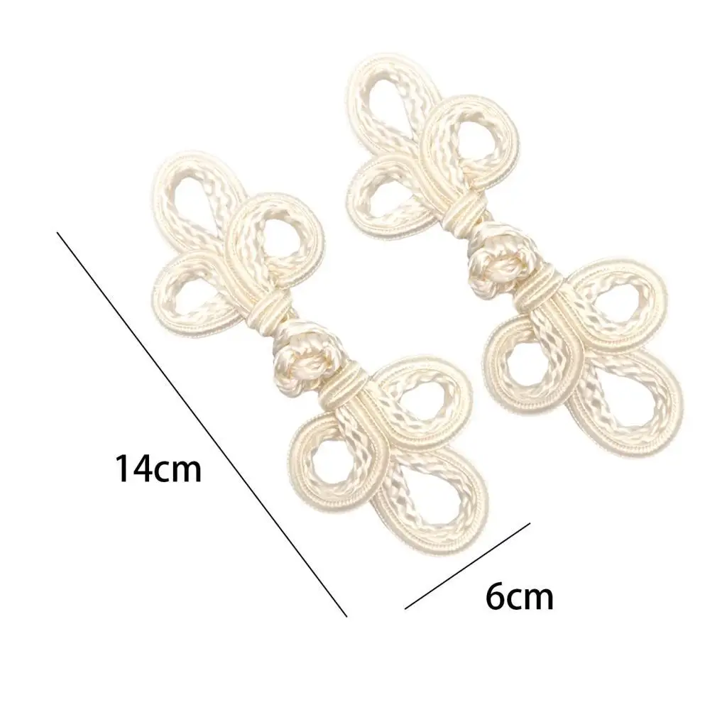 Chinese Knot Frog Buttons Cheongsam Buttons 2pcs for Costume