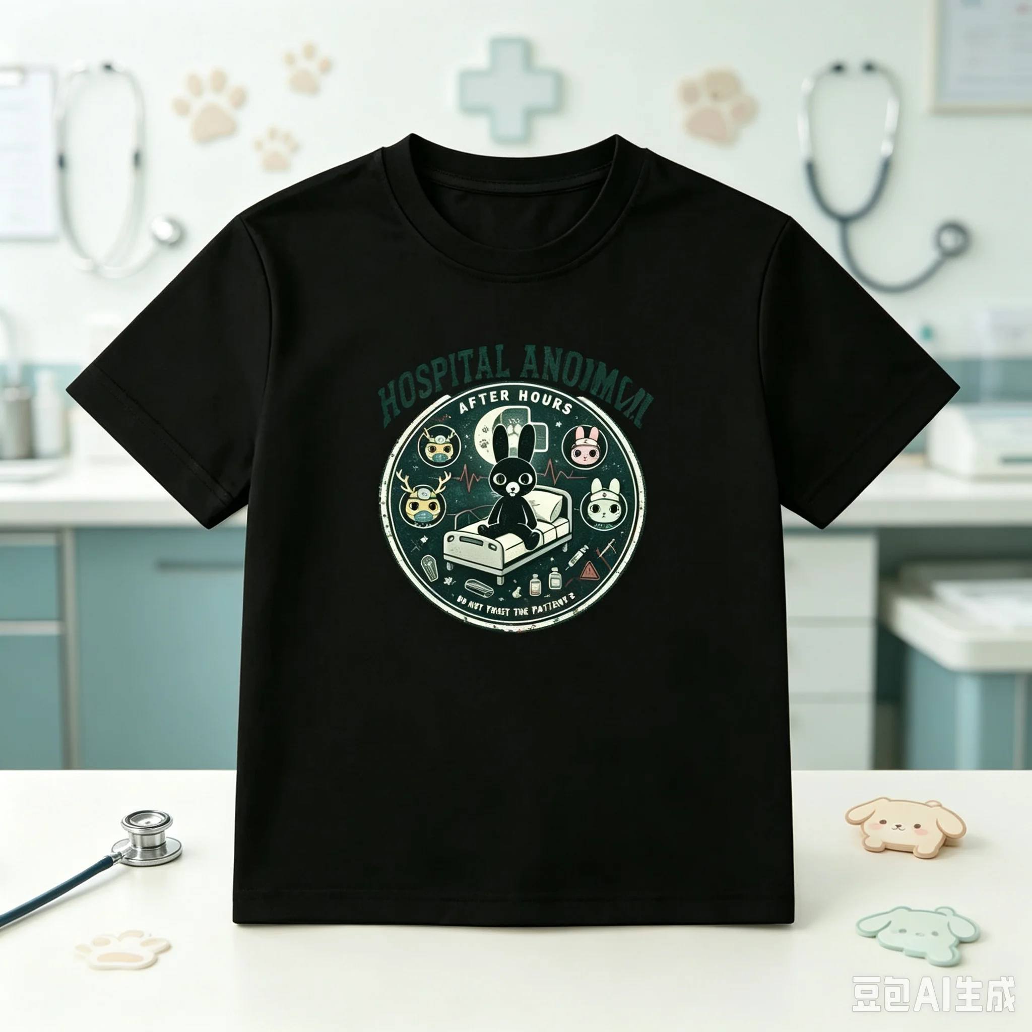 2026HotGame Animal Hospital Character Kids T-Shirt Boys Girls Short Sleeve Cotton Top Game Fans Tee for Summer Top Birthday Gift