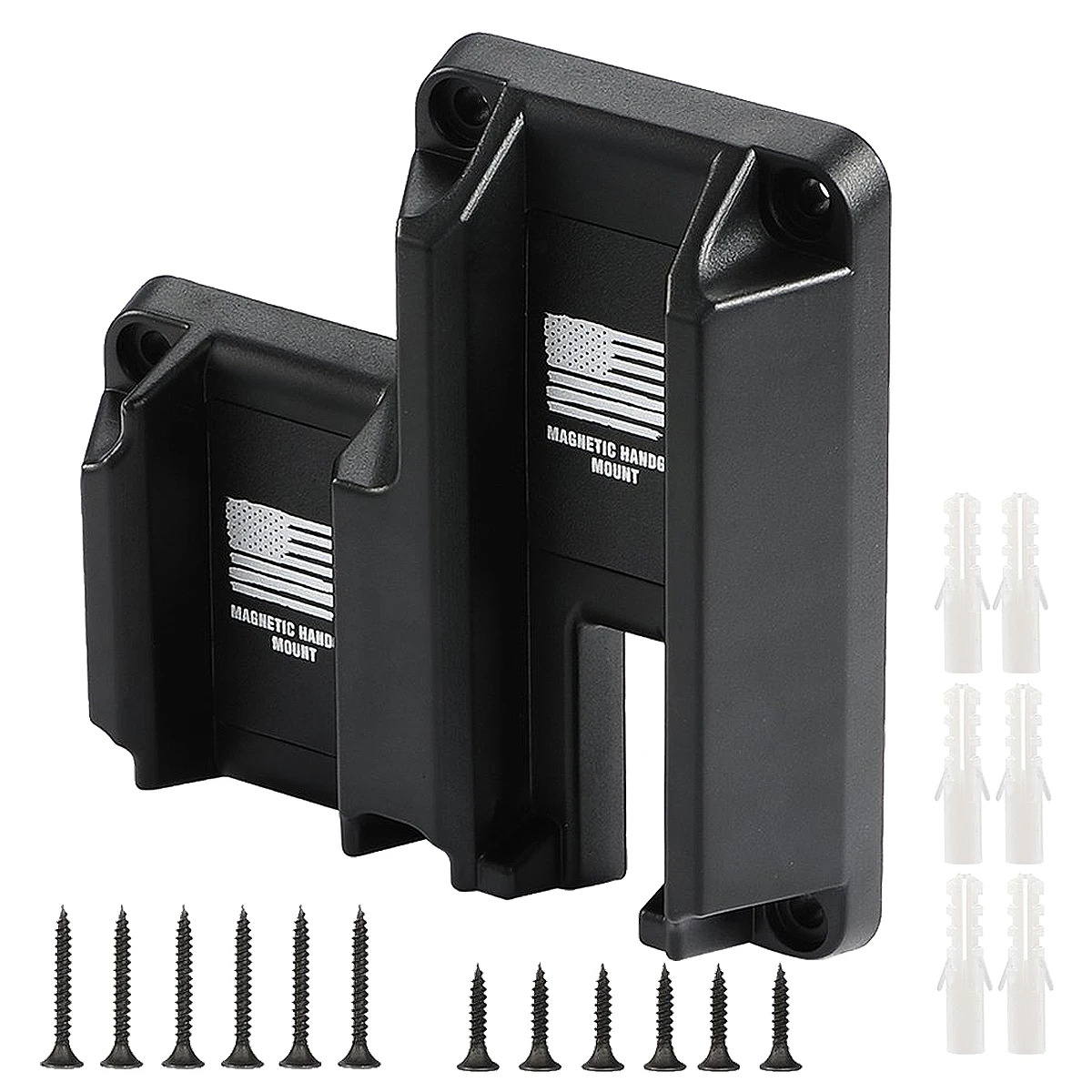 Magnet Mount 2 in1 Concealed Magnetic Holder For Glock 17 19 43X Sig Sauer P365 Taurus G2C Magnetic Holster Car Wall