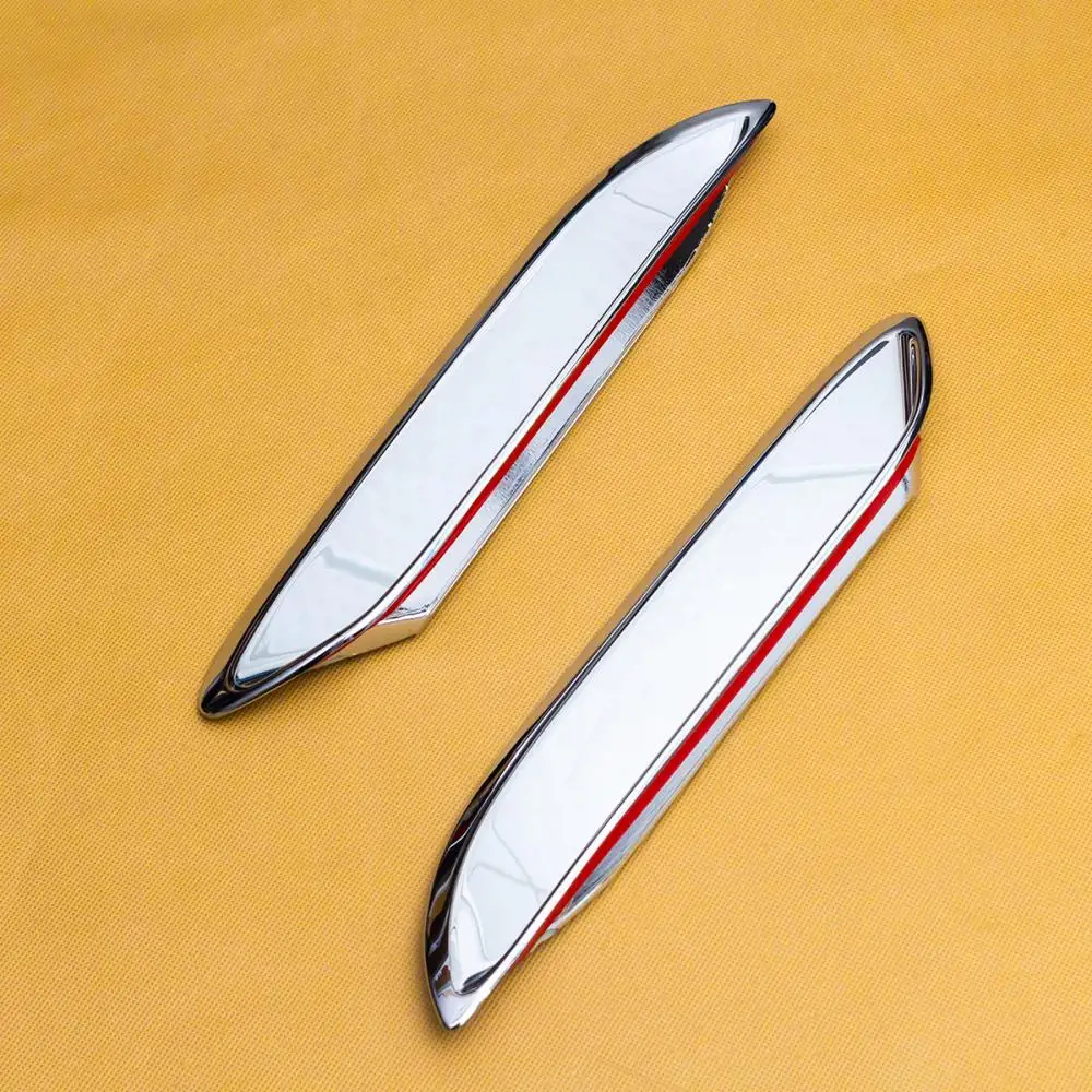 Car Upgrade For Lexus RX 2023 2024 2025 Chrome Rear Bumper Air Vent Cover Stylish Trim For RX350 RX350h RX450h+ RX500h