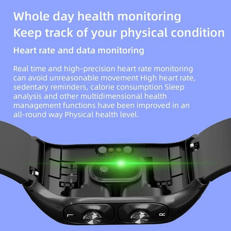 ساعة Smatwatch 2023 مع سماعة لاسلكية TWS سماعات أذن للرجال والنساء سماعة ساعة ذكية لابل شاومي هواوي سماعة ساعة