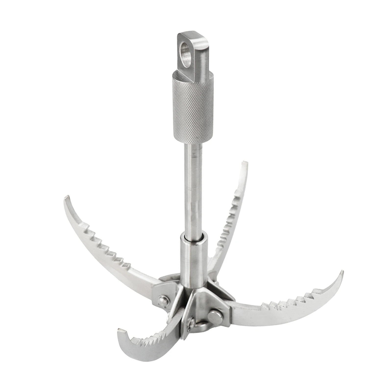 Outdoor Grappling Hook 4-Claw Stainless Steel Grappling Hook for Camping Sports