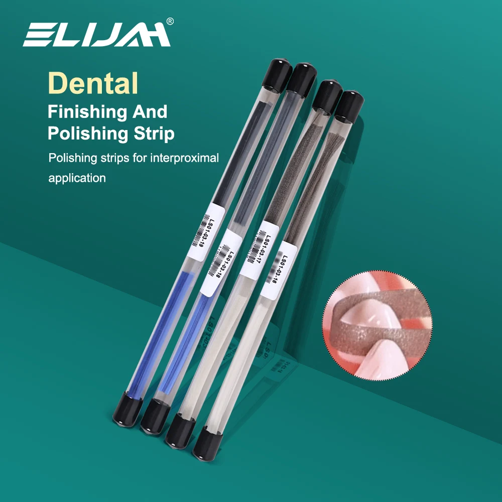 

40 шт. полоски для полировки зубов для межпроксимального применения, финишная и полирующая полоска для полировки, расходные материалы для полировки стоматологической лаборатории
