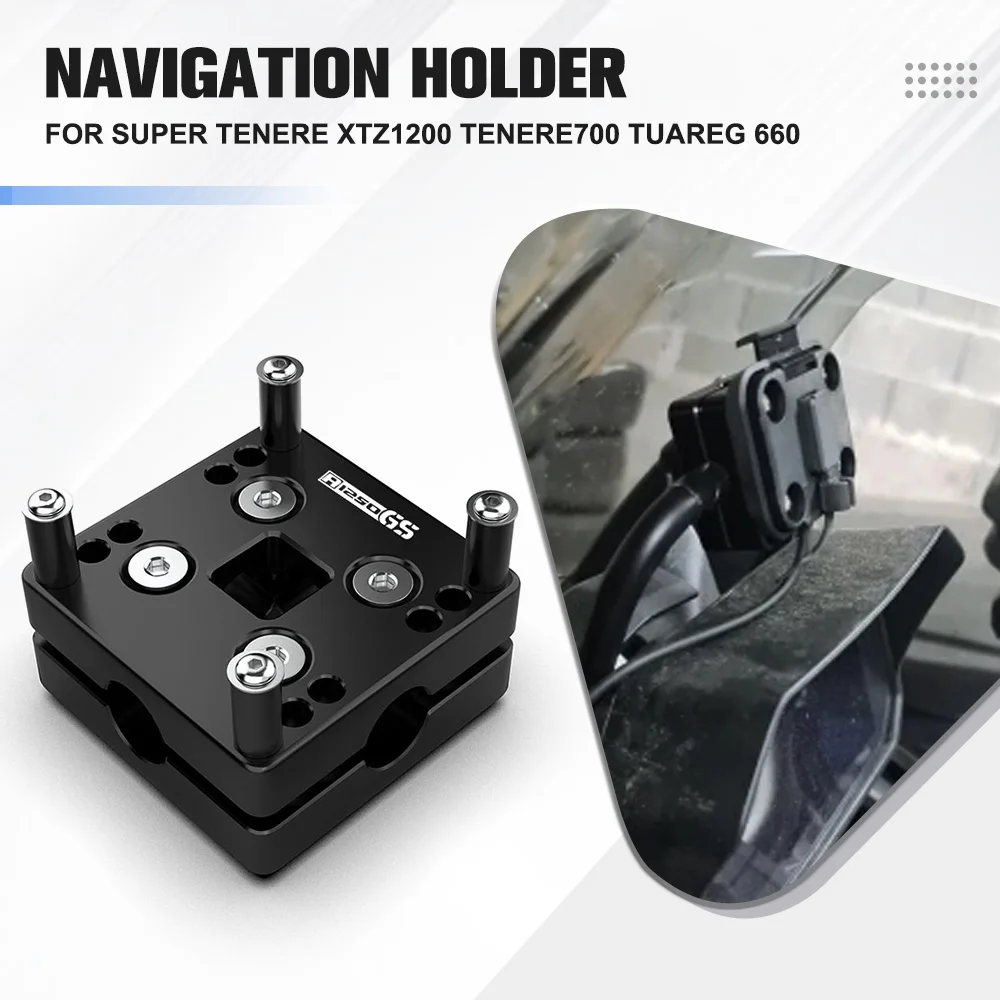 

12MM 14MM 16MM Motorcycle Phone GPS Navigation Holder Mount Bracket For YAMAHA Super Tenere XTZ1200 Tenere 700 Tuareg 660
