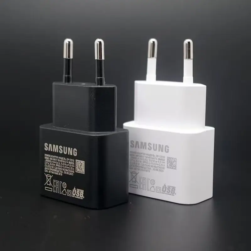 EP-T2150 Original Samsung 25W Charger Super Fast Charge Type-C EU Adapter For Galaxy S25 Edge S24 S23 Plus A16 A26 A06 A34 Phone - náhled 2