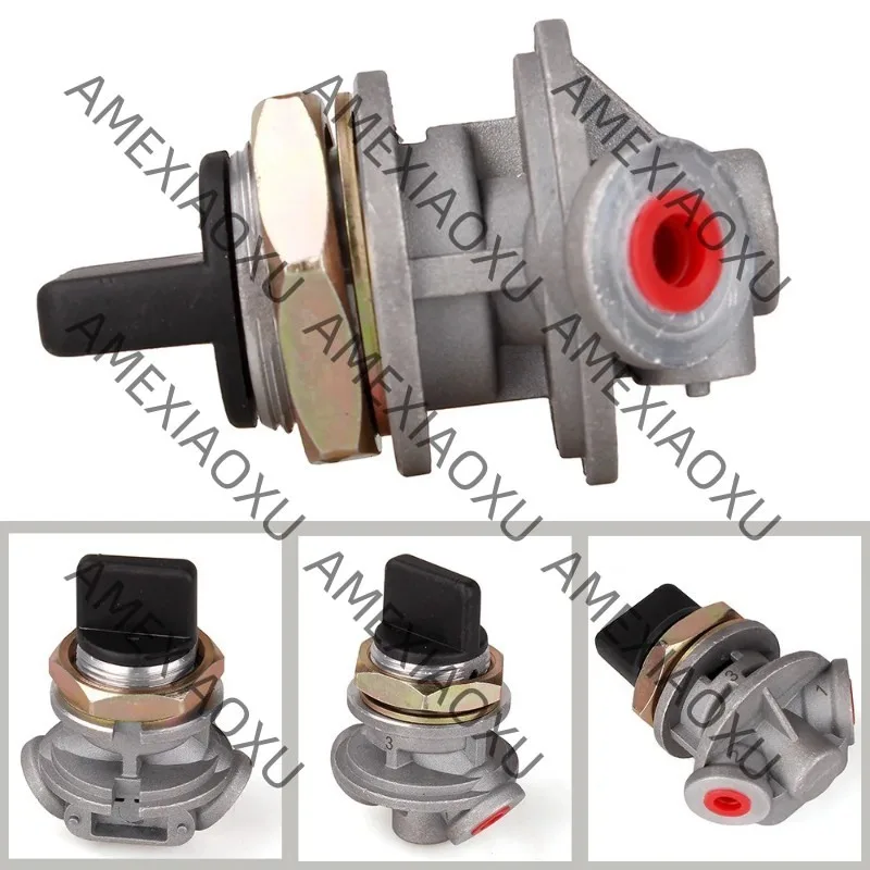 Car Direction Solenoid Valve Electronic Level Control Valve Direction Control Valve Compatible with Benz Man Truck OE 4630360000