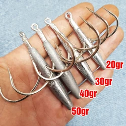 Anti Rust Ocean Treble Hooks Super Large Three Anchor Hooks Carbon Steel Fish Hooks Triple Barbed Hooks