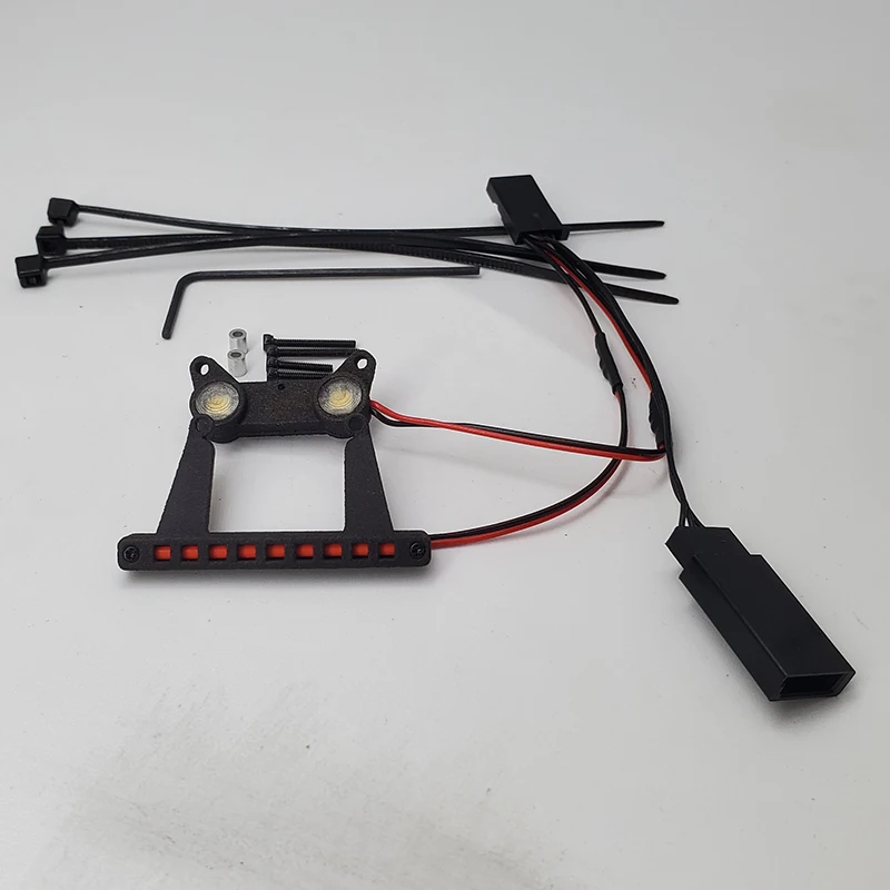 For 1/24 LOSI Micro-B 2WD Buggy RC Car Front&rear Lighting System Headlight Taillight