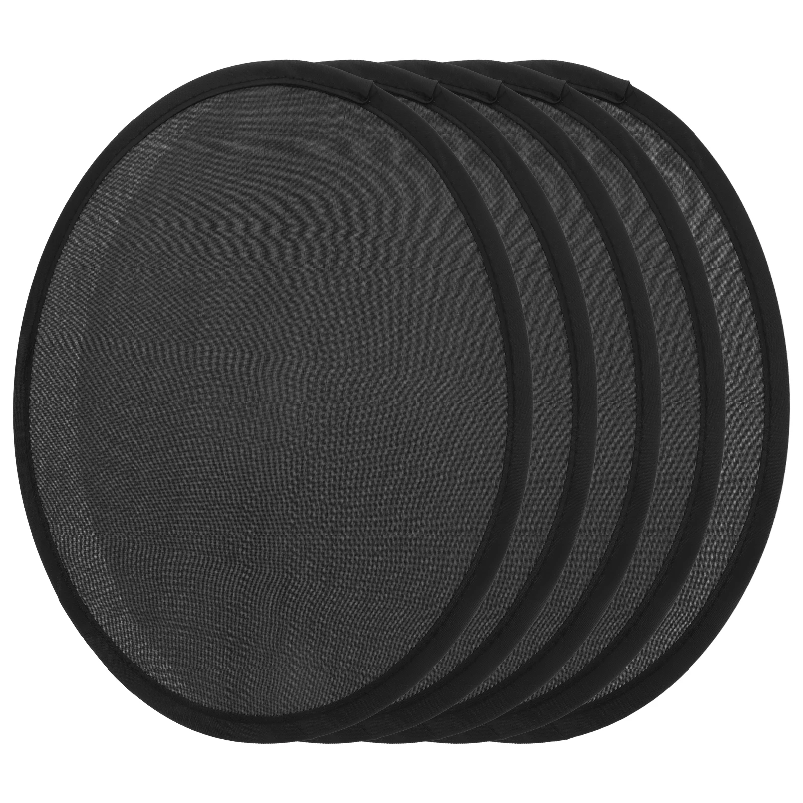 

5pcs Foldable Hand Fans Lightweight Portable Fabric Fans for Wedding Decoration Cooling Accessories Summer Gadgets