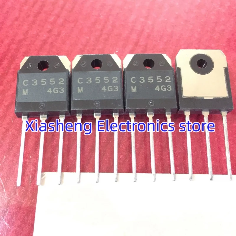 

New Original 5Pcs 2SC3552 C3552 TO-3P 12A 1100V MOSFET Field Effect Transistor In Stock