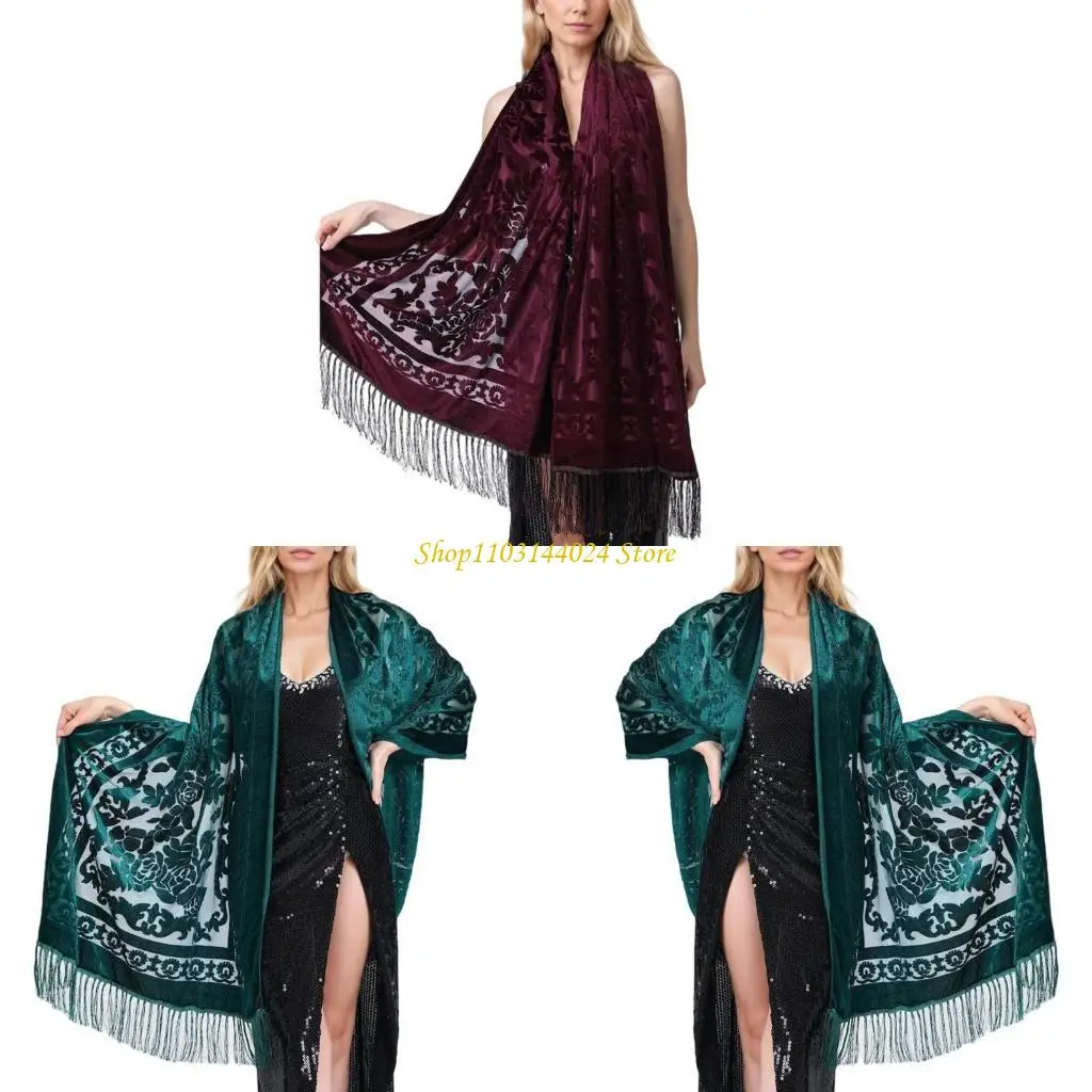 

N5ke Элегантный женский шаль Шаул Плеч