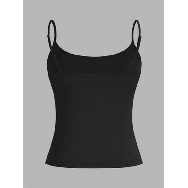 Women's Camisole Tank Top, Slim-fit Sleeveless Design with Thin Shoulder Straps, Available in Multiple Sizes