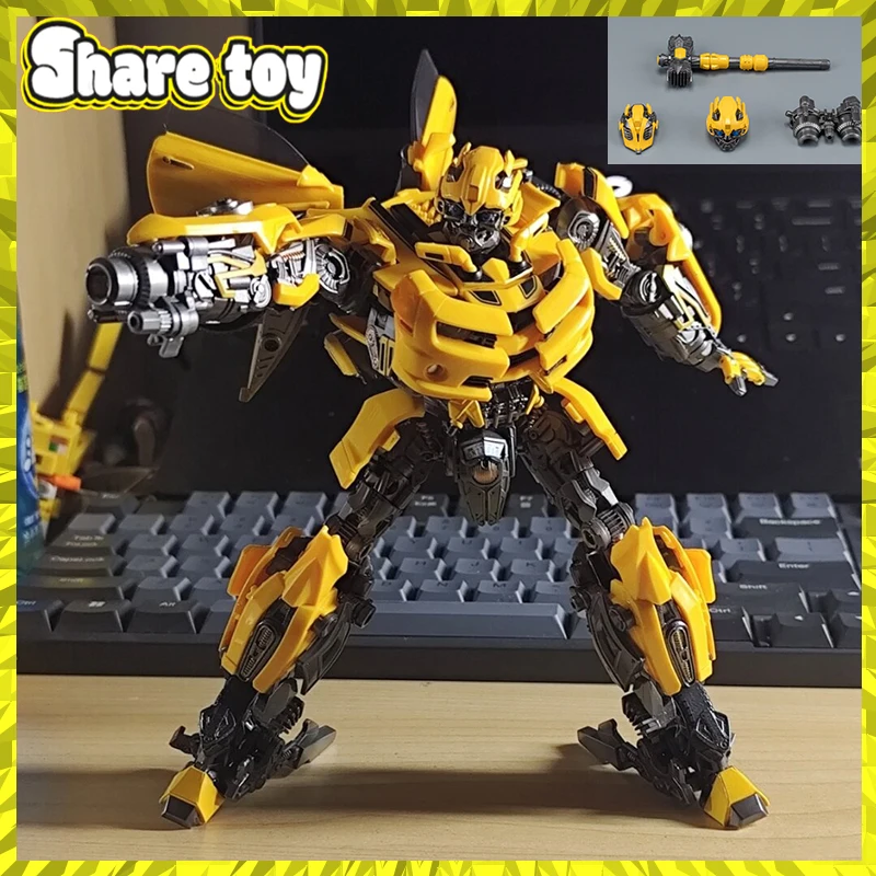 Zabawki Transformujące Hornet Warrior Bumblebee LTS03C MPM03 18CM Autobots Figurka Akcji Robot Model Zabawka Transformująca