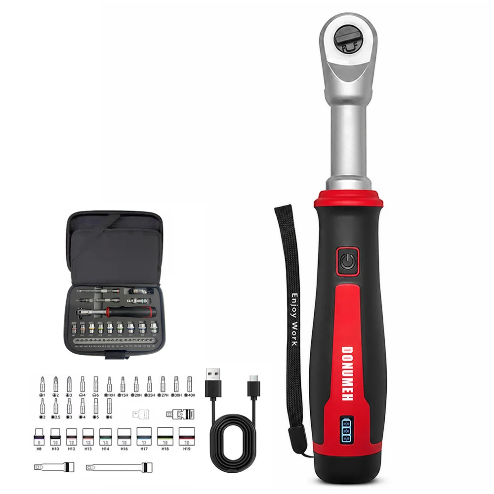 SIHAO 3/8 Cordless Electric Ratchet Wrench 3.6V Rechargeable Ratchet Tool LED Light USB C Charging Automotive Repair