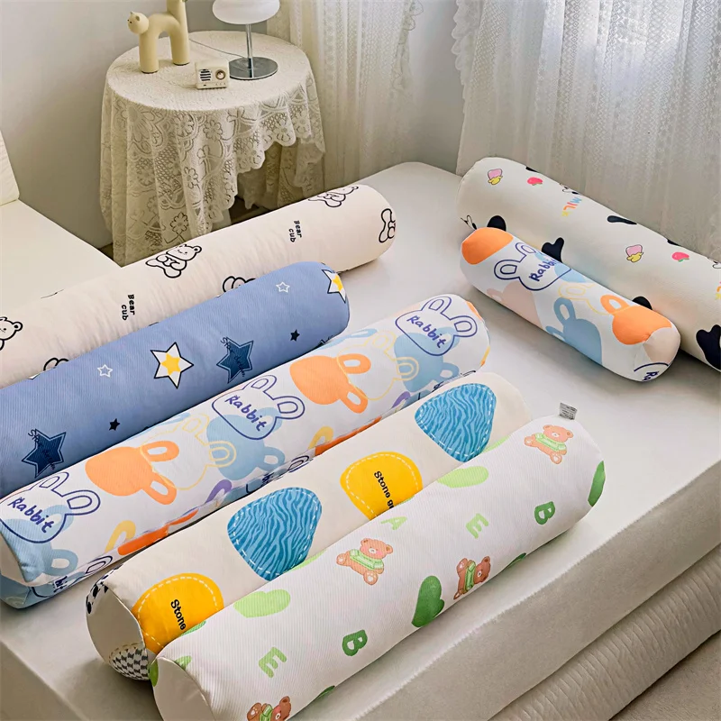 Ice Silk Pillow Candy Shaped Leg Clamp Side Sleepers Cool Sensation Home Decor Polyester Fiber Filled Removable Cover Cushion