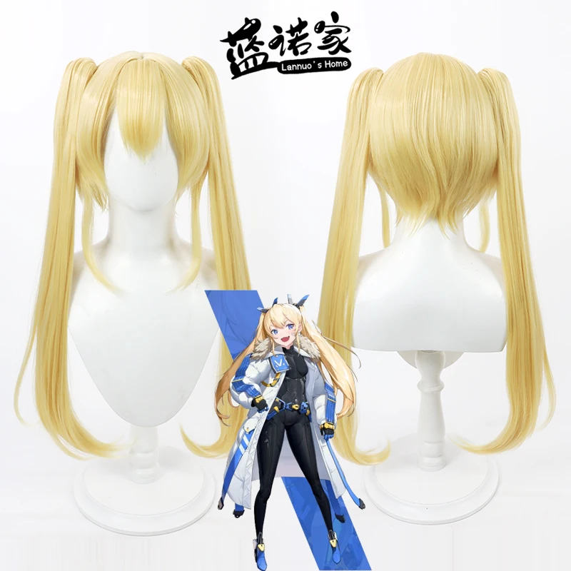 

Игра Goddess of Victory: Nikke Laplace Cos Косплей Парик Хэллоуин Карнавальная вечеринка Реквизит Синтетические волосы Термостойкое волокно