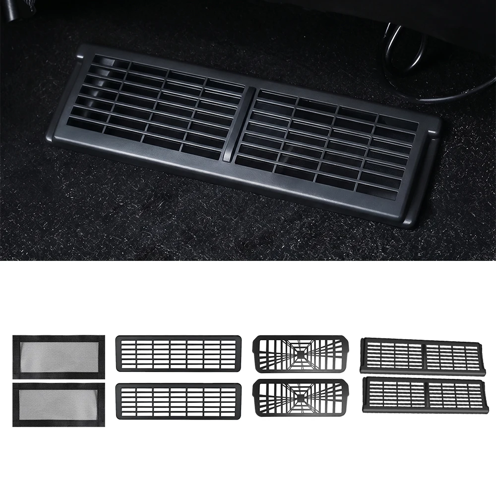 For Tesla MY 21-24 Model 3 Highland Y Juniper ModelYL Car Air Outlet Protective Cover Car Seat Air Vent Outlet Cover Accessories