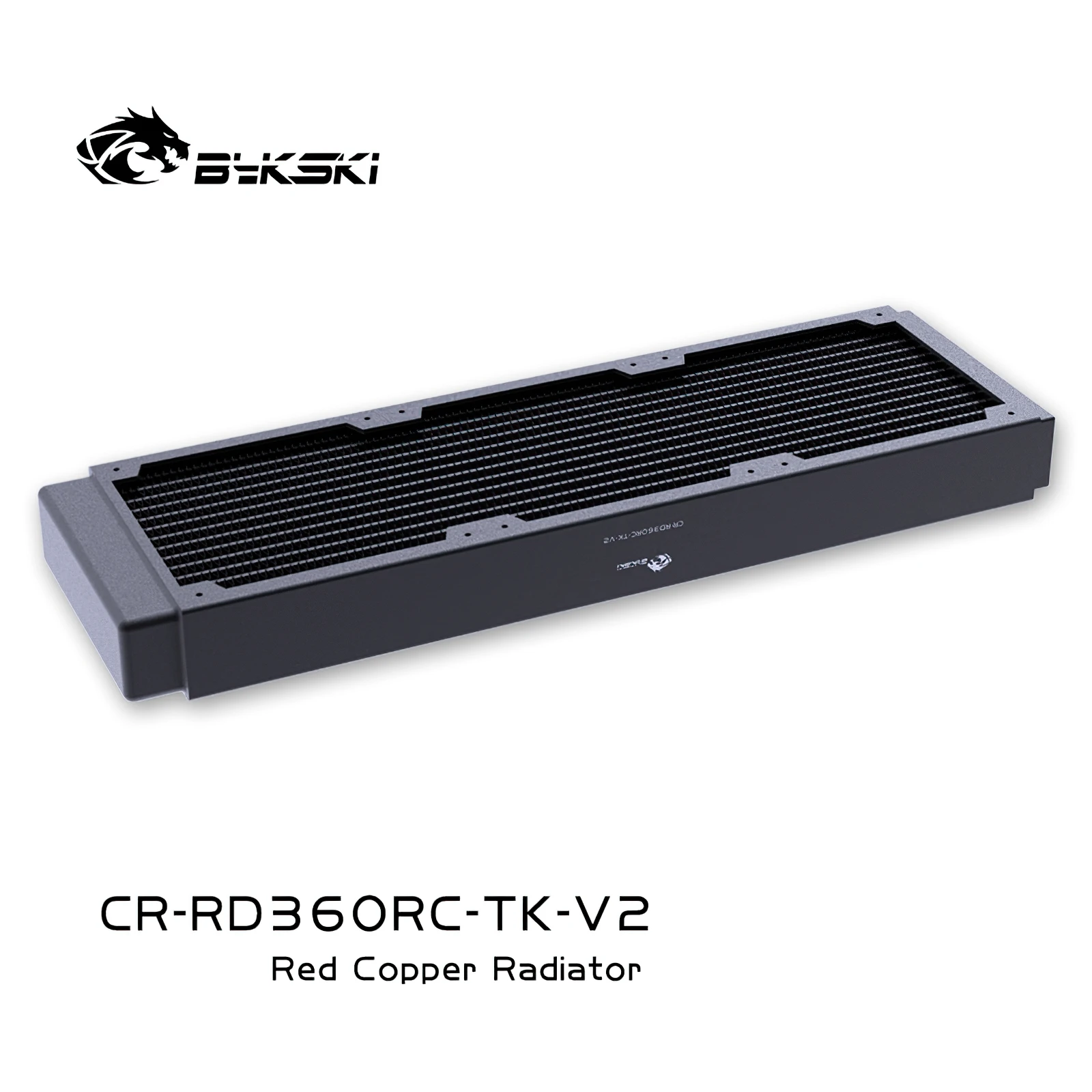 Bykski G1/4 "40Mm Dikke Volledig Koperen Pc Cooling Radiator Cooler Warmtewisselaar Ondersteuning 12Cm Fan heatsink 360Mm CR-RD360RC-Tk-V2