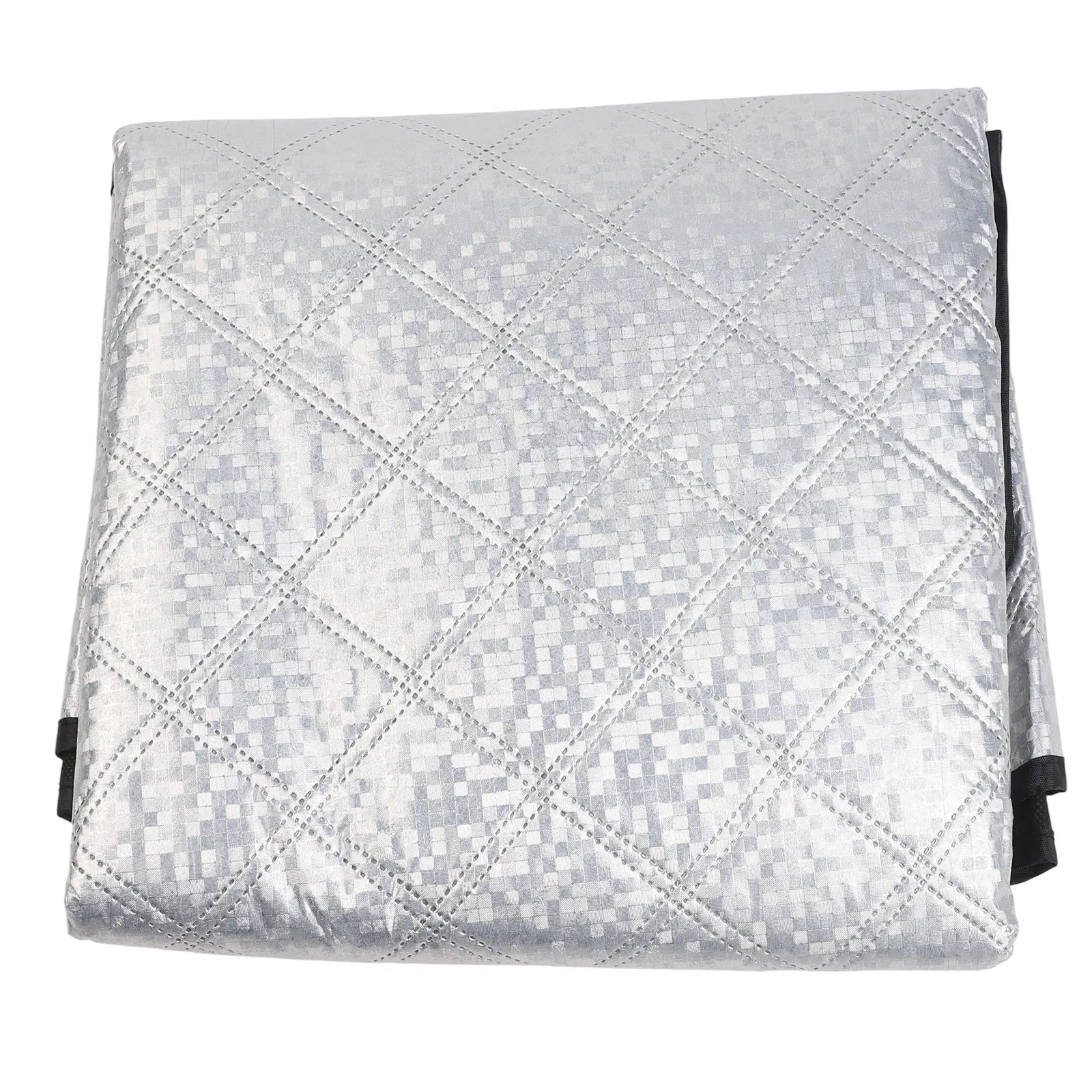 

All-Season Protection RV Windshield Cover For Ford Snug Fit Design For Ford Year-Round Weather Protection Silver