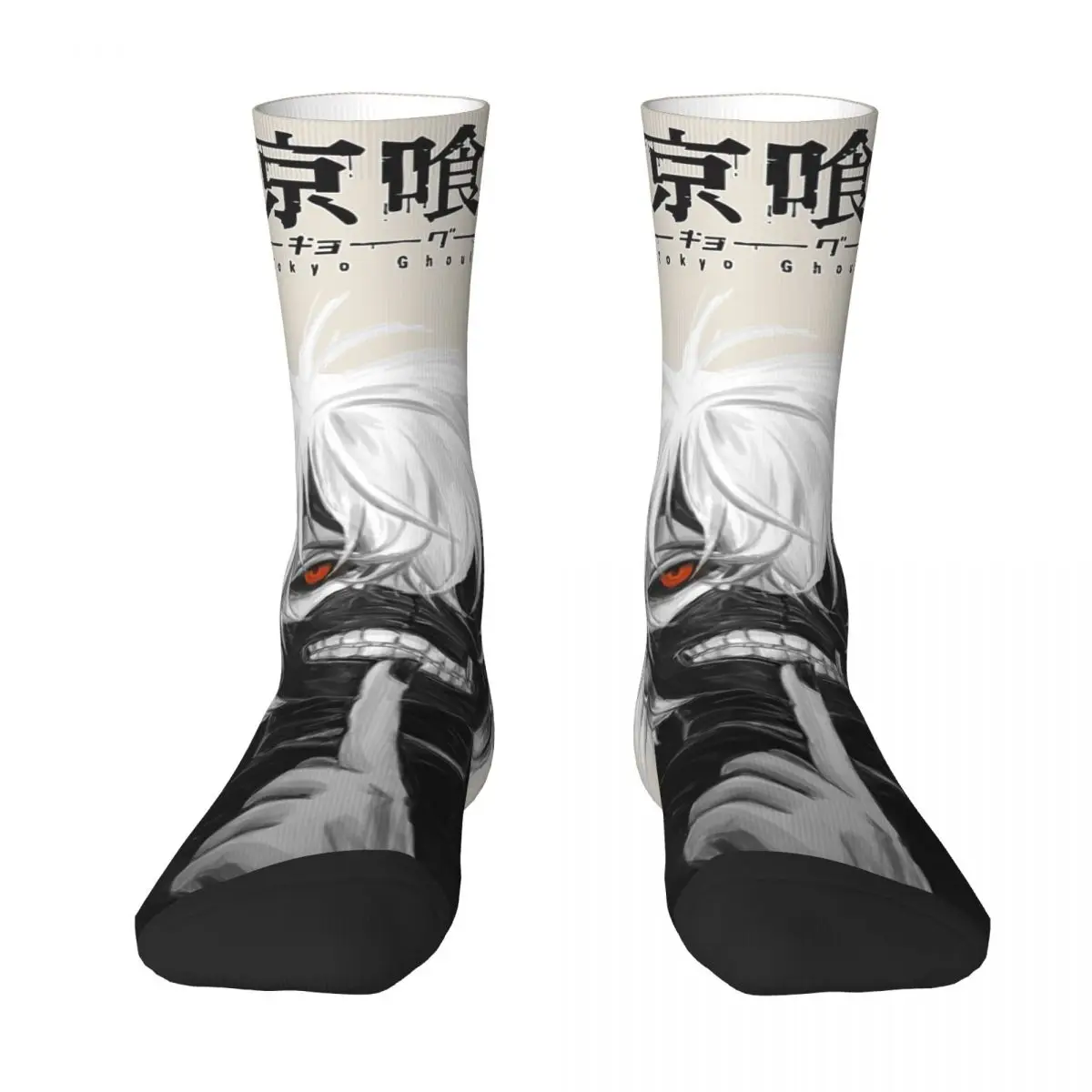 3D-Druck gemütliche Unisex-Socken, wind dichte Anime Tokio Ghul interessante vier Jahreszeiten Socken