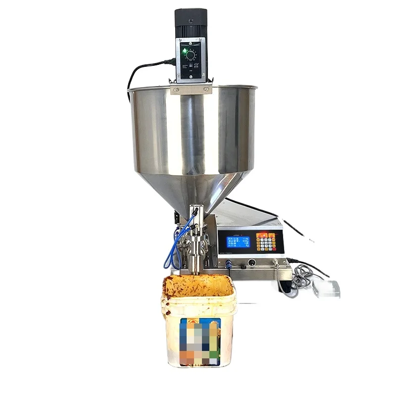 

Liquid Weighing Stirring Hot Pot Base Sesame Pepper Bean Paste Quantitative Packing Machine Sauce