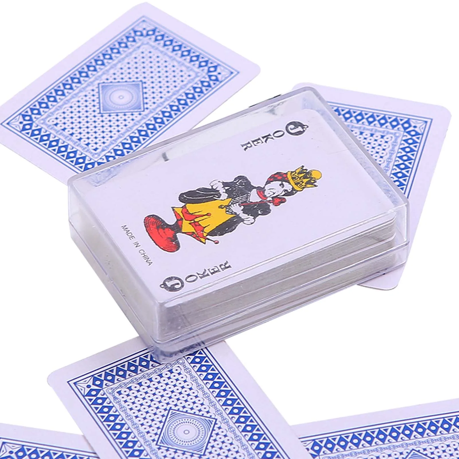 1Set /54 Cards Classic Pattern Poker Table Game Playing Card Poker Table Game Playing Card Collection Entertainment Products