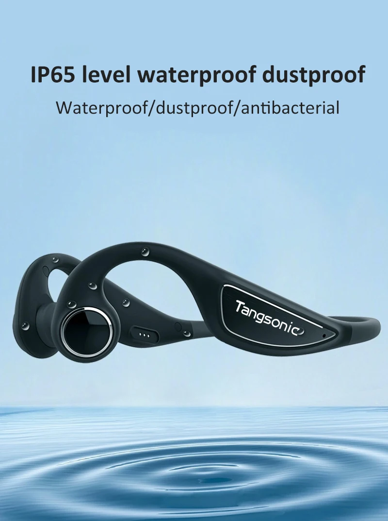 Bestnews A100 Custom 16 Channels Class II Bone Conduction Hearing Aids for Seniors with Noise Cancelling Rechargeable Battery
