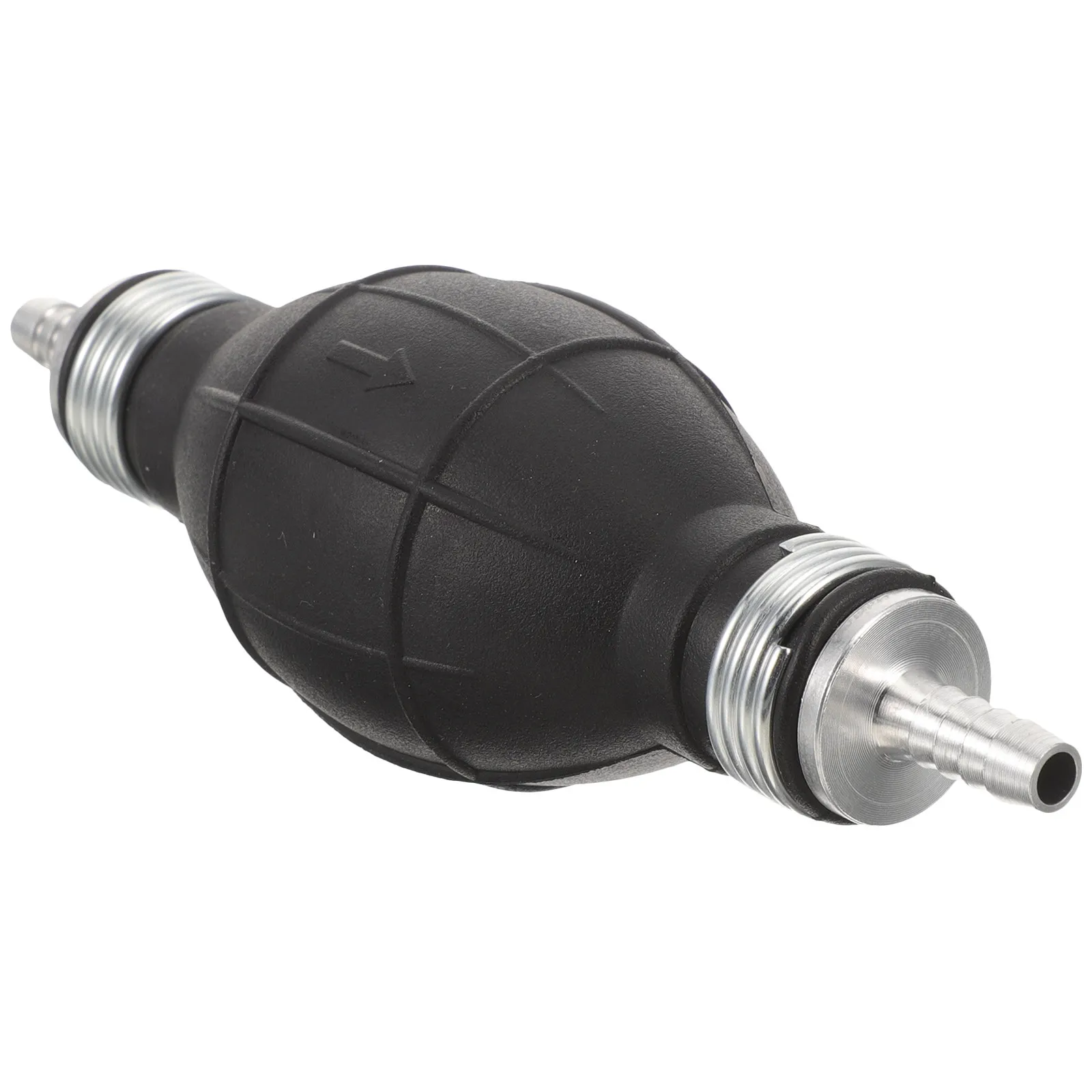 

Premium Rubber Aluminum Hand Fuel Pump for Boats Marine Outboard Engines Carburetor Systems Low Pressure Fuel Supply 6Mm Black