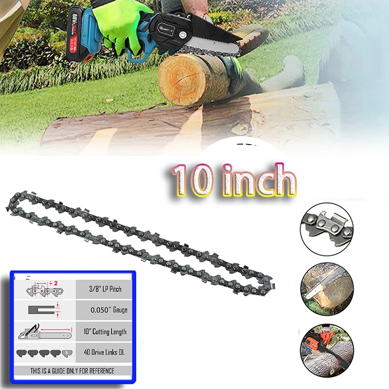 1/2/3/4 10Inch Pole Saw Chainsaw Chain 3/8