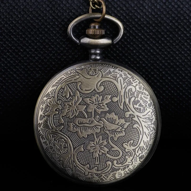 로마 숫자 새겨진 주머니 시계 맞춤형 휴대용 액세서리 남여 주머니 시계 선물 청동 석영 주머니 시계