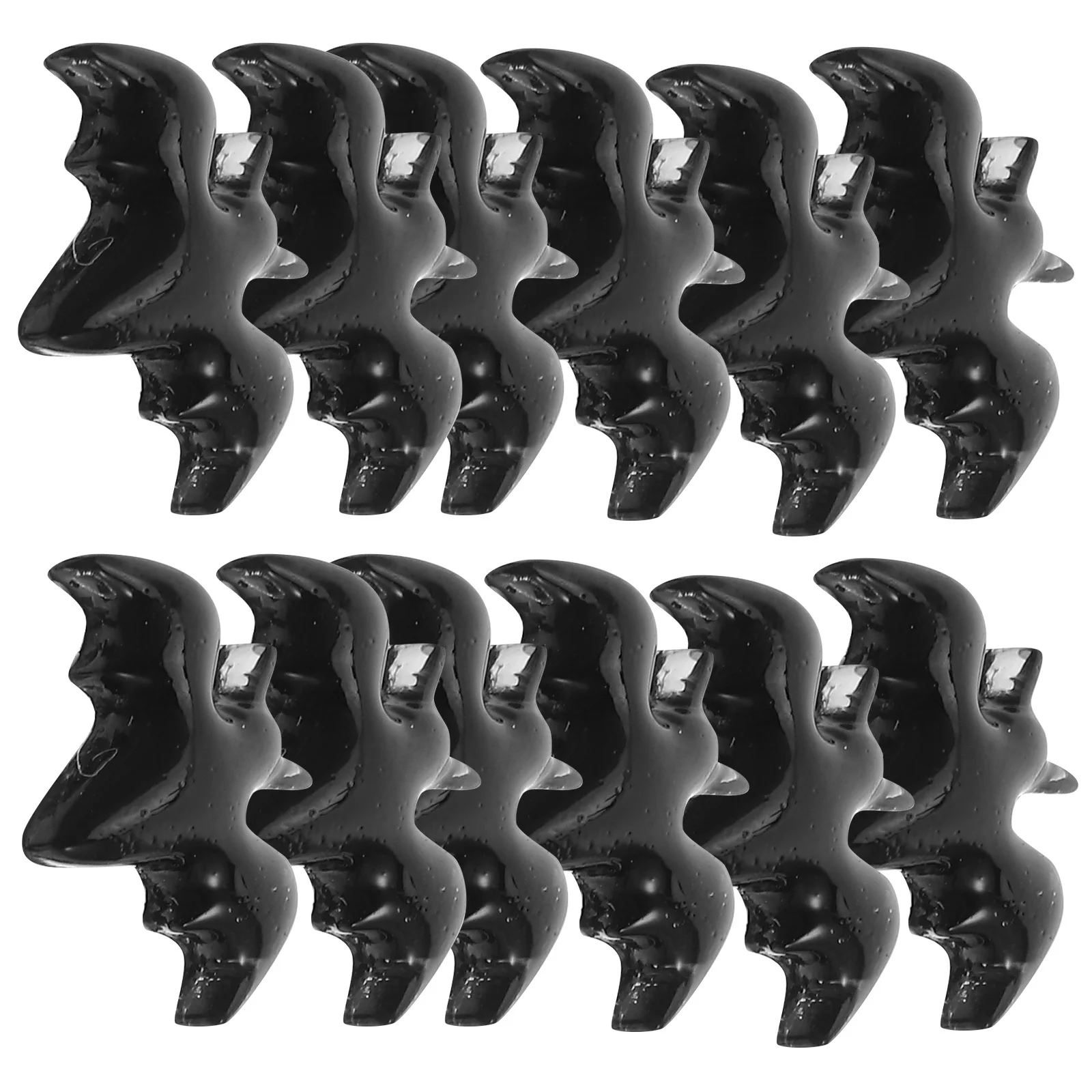 

300 шт., подвески для ногтей на Хэллоуин с животными, темные готические 3D аксессуары для маникюра из смолы, вечерние косплей, подвески для ногтей на Хэллоуин