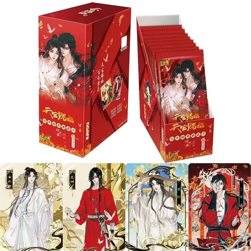 

KAYOU Genuine Heavenly Officials Blessing Card The Amazing Chapter Xie Lian Hua Cheng Anime Characters Collectible Card Toy Gift