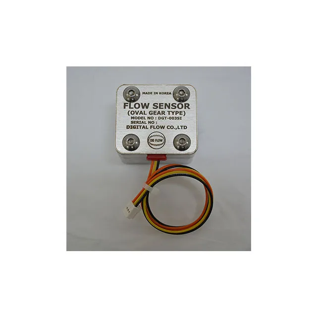 Korean Manufactured DGT-003SI Ultra-Micro Flow Meter Sensor Oval Gear Type with Internal Thread OEM Customizable